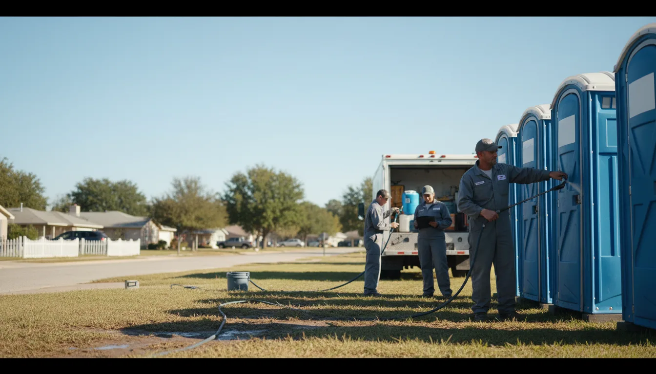 Long-Term Portable Toilet Rental in Nash, OK near me
